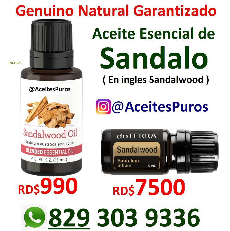 Sandalo aceite esencial puro originaL natura importado en RD Foto 7189891-1.jpg