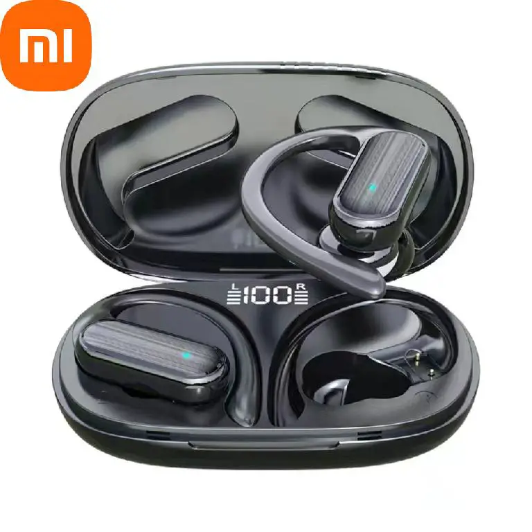 Audifonos Deportivos Bluetooth Con Gancho y Microfono La Pulga