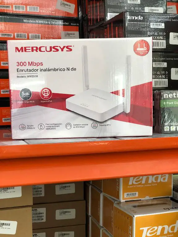 ROUTER INALAMBRICO MERCUSYS 300MBPS MW301R Foto 7190763-1.jpg