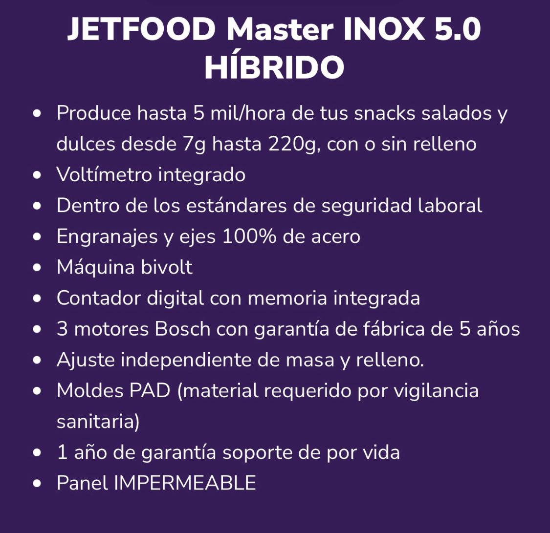 JETFOOD Máquina de picaderas saladas y dulces - nueva Foto 7192625-9.jpg