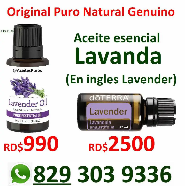 aceite original puro natural importado de lavanda labanda Foto 7194350-1.jpg