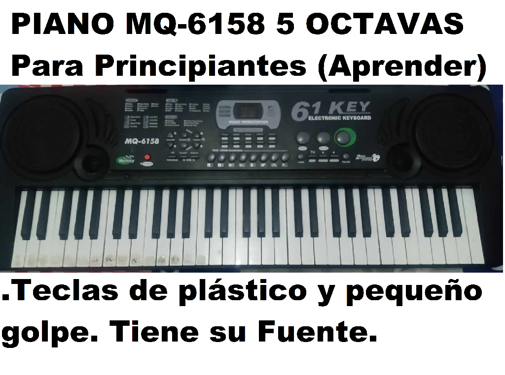PIANO MQ-6168 /809-406-7888 PARA PRINCIPIANTES APRENDER Foto 7194401-1.jpg