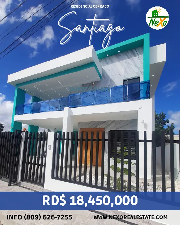 Venta de Nueva Casa en Residencial Cerrado Santiago HFC-219 Foto 7194875-1.jpg