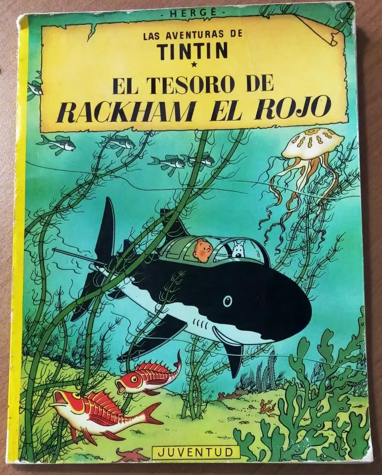 Libro de historietas clasico de Tin Tin  Foto 7196982-1.jpg