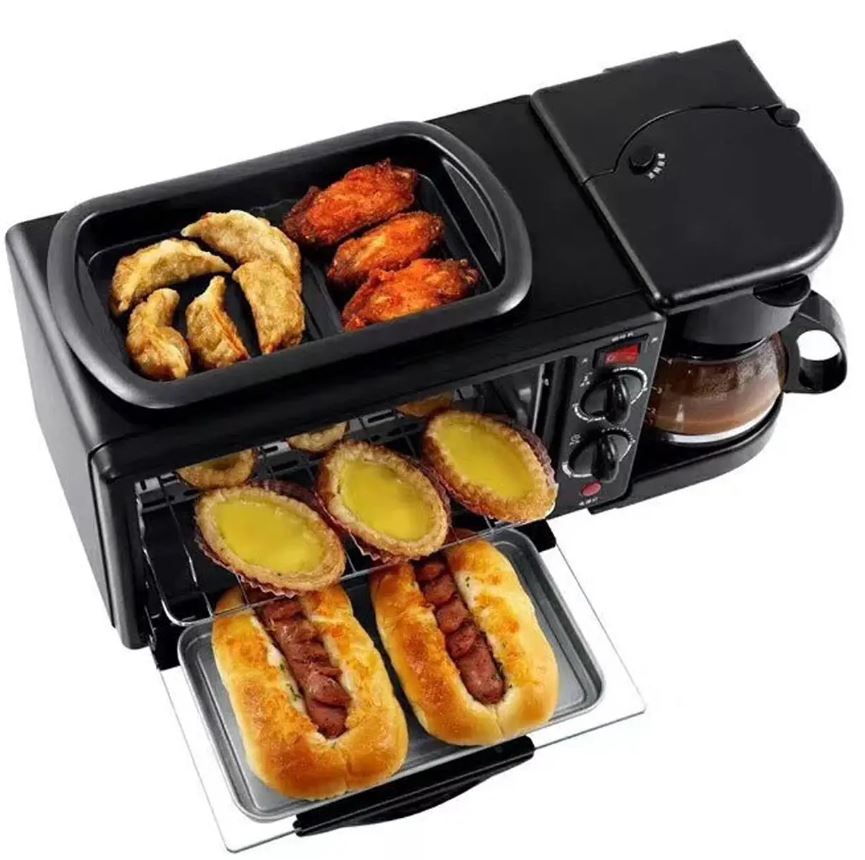 Máquina desayuno multifuncional 3 en 1 cafetera horno y tos Foto 7197394-3.jpg