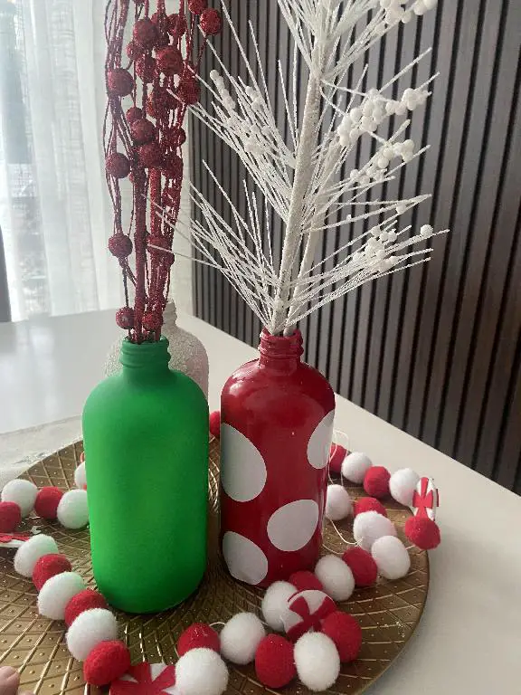 Botellas decorativas navideñas Grinch Foto 7199562-6.jpg