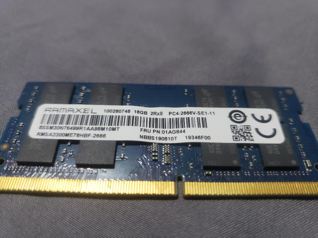 Kit de RAM para laptop SODIMM DDR4 32GB 2x16GB Foto 7200090-1.jpg