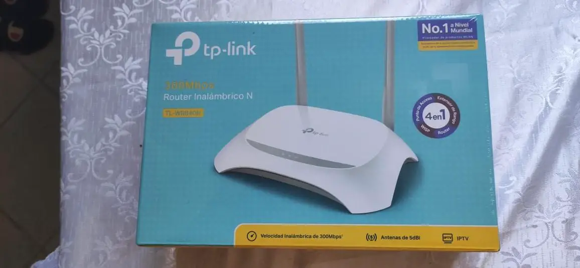 ROUTER TP LINK 840N 300MBPS 4-PUERTOS LAN  Foto 7200959-3.jpg