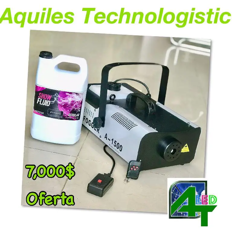 OFERTA DE MAQUINA DE HUMO MAS LIQUIDO Foto 7201540-1.jpg