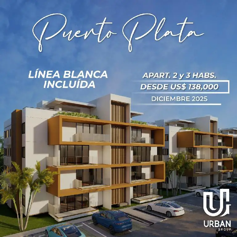 Apartamentos con Linea Blanca en Playa Dorada Puerto Plata Foto 7205850-1.jpg