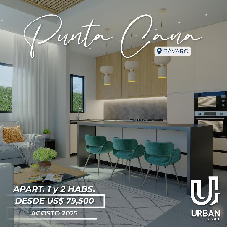 Apartamentos a minutos de Playa Bavaro en Punta Cana Foto 7206015-2.jpg