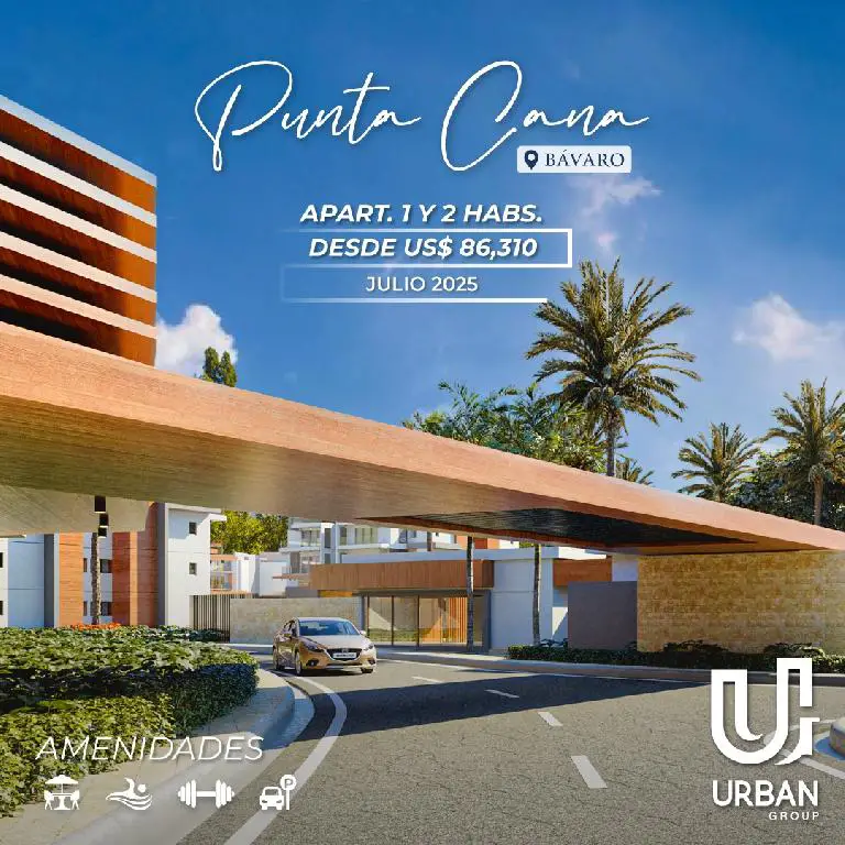 Apartamentos a minutos de Playa Bavaro en Punta Cana Foto 7206024-2.jpg