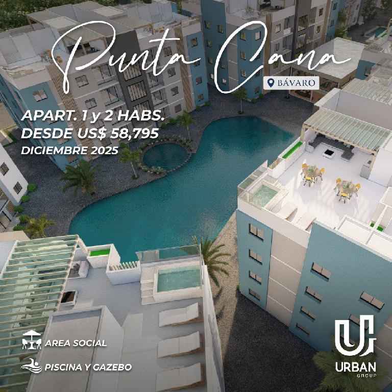 Apartamentos de 1 y 2 Habitaciones desde US58795 En Punta Cana Foto 7206381-5.jpg