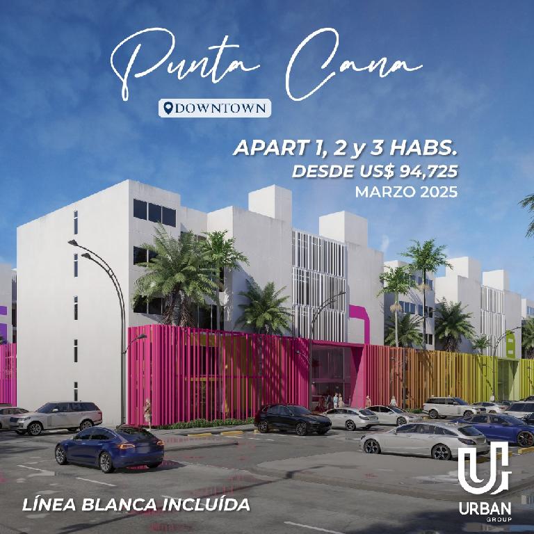 Apartamentos de 1 2  3 habitaciones con Linea Blanca en Punta Cana Foto 7206387-4.jpg