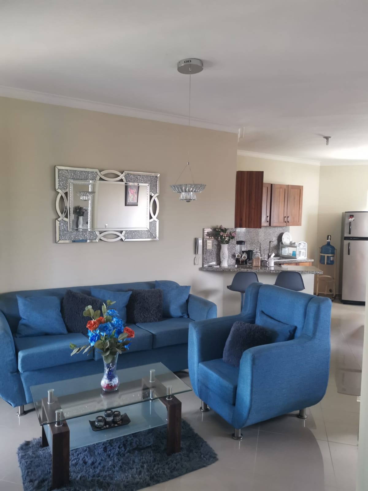 Hermoso apartamento en venta amueblado en el Residencial Aqu@blue 1 KM Foto 7206969-7.jpg