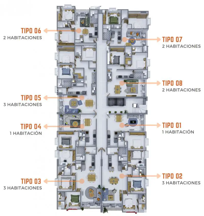 Apartamentos de 1 2 y 3 habitaciones en construcción en Bella Vista Foto 7207516-2.jpg