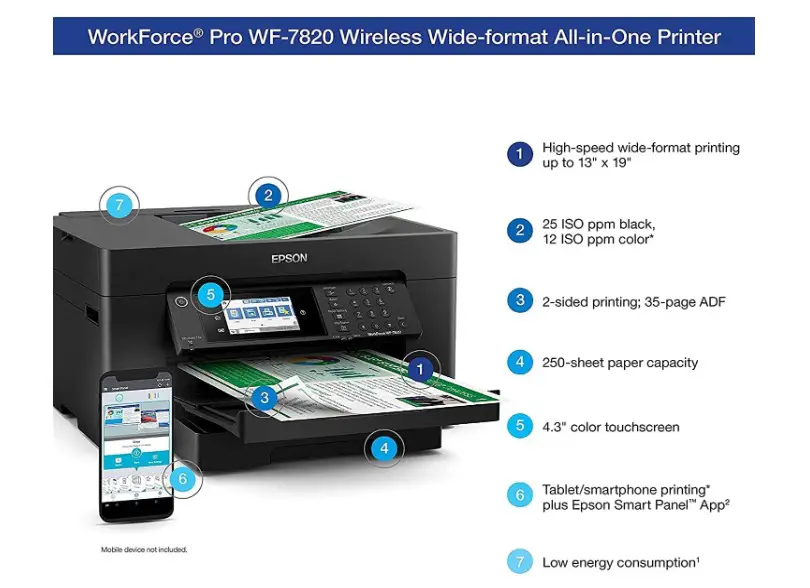 IMPRESORA EPSON WORKFORCE 7820 IMPRIME HASTA 11 X 17 Foto 7208165-8.jpg