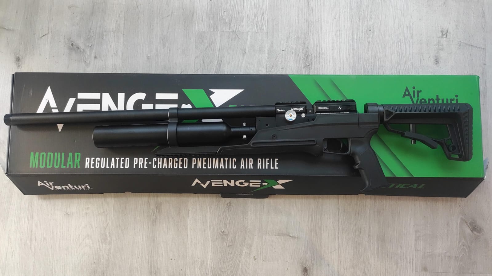 Rifle Averger Tactical Cal.22 PCP con dos cargadores. Foto 7208449-p1.jpg
