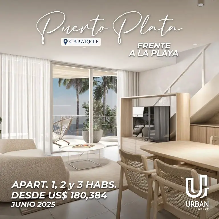 Apartamentos Frente a la Playa en Cabarete Puerto Plata Foto 7208484-4.jpg