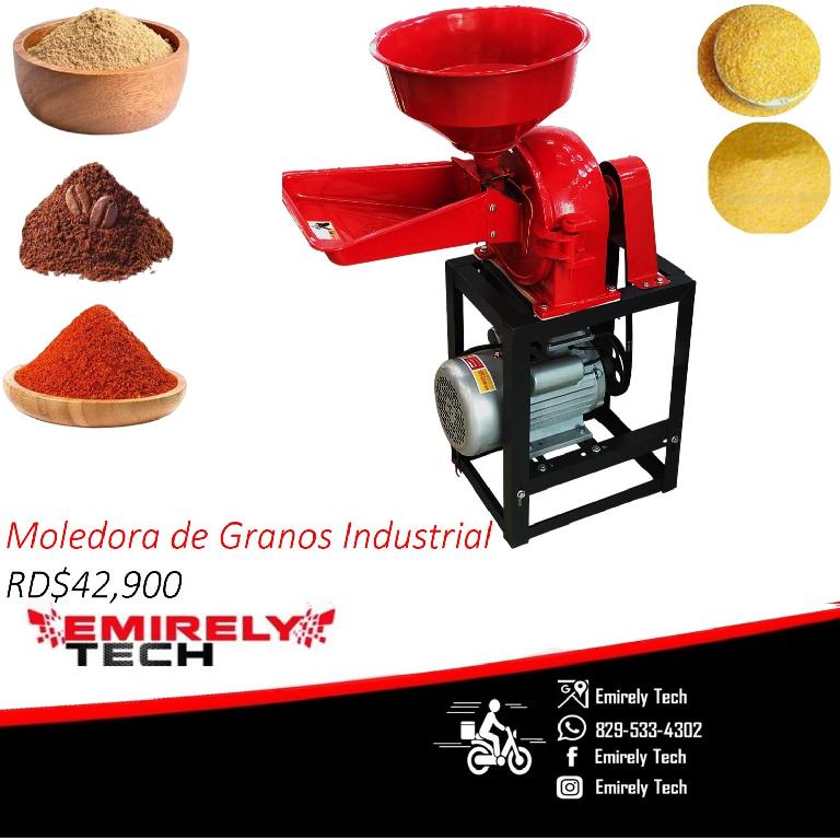 Molino moledora molinillo triturador de granos cafe harina trigo maiz  Foto 7209170-1.jpg