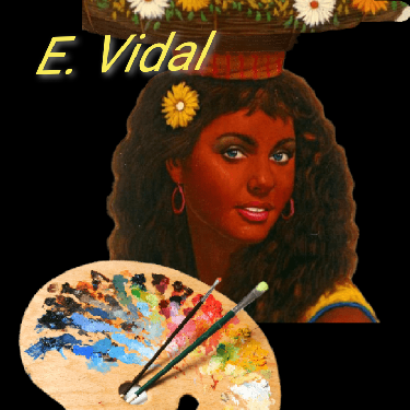 Pintor Dominicano E.Vidal pintura costumbrista Dominicana  Foto 7211497-1.jpg