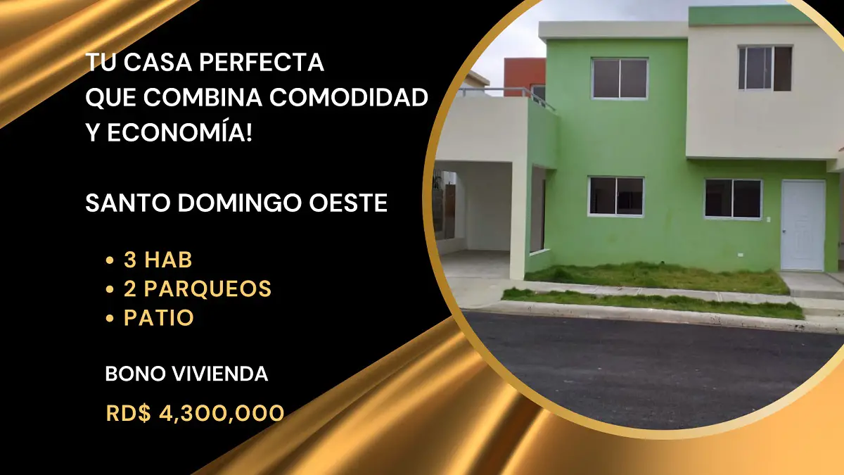 Venta de Casas en Santo Domingo Oeste Diseño Funcional y Comodidad Foto 7212369-1.jpg