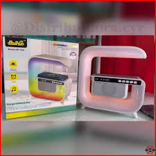 Bocina bluetooth con luces RGB 3 en 1 y cargador inalambrico Foto 7215462-2.jpg