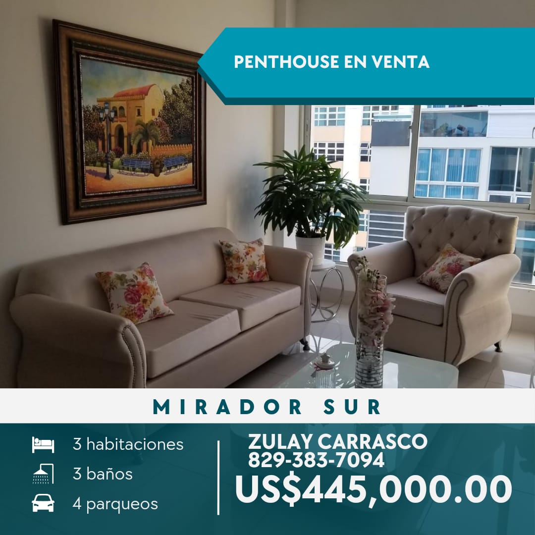 Vendo amplio Penthouse en zona de mirador sur Santo Domingo Foto 7217255-1.jpg