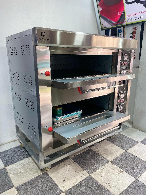Horno cocina industrial de doble cabina para carnes pan pizza reposter Foto 7218369-9.jpg