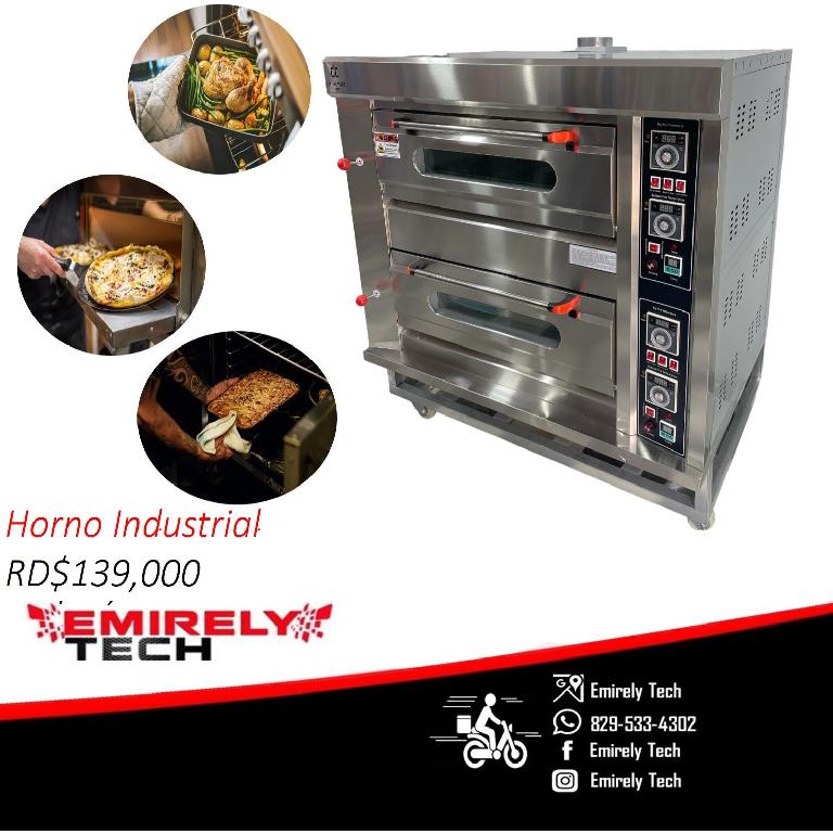Horno cocina industrial de doble cabina para carnes pan pizza reposter Foto 7218369-O1.jpg