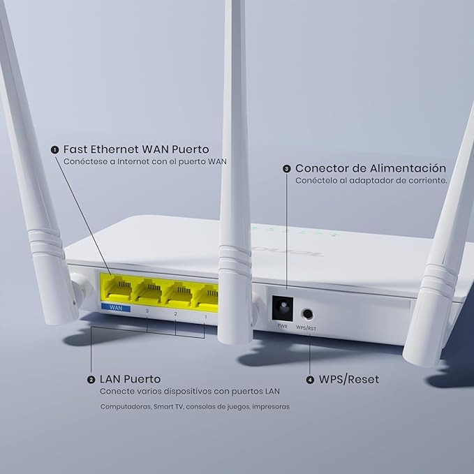 Router Tenda F3 repetidor  Foto 7218814-3.jpg