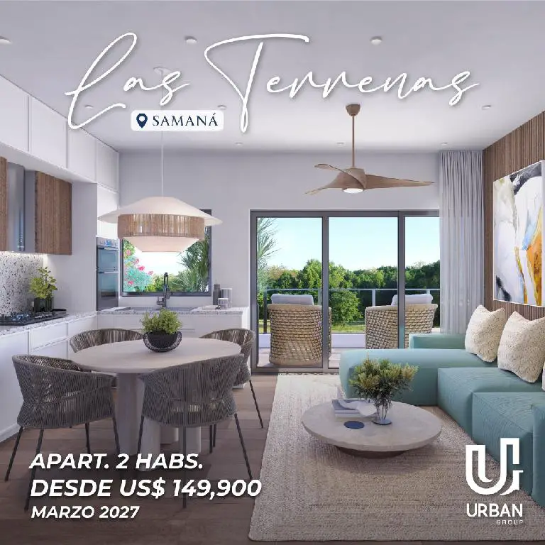 Apartamento de 2 Habitaciones desde US 149900 en Las Terrenas Foto 7219971-2.jpg