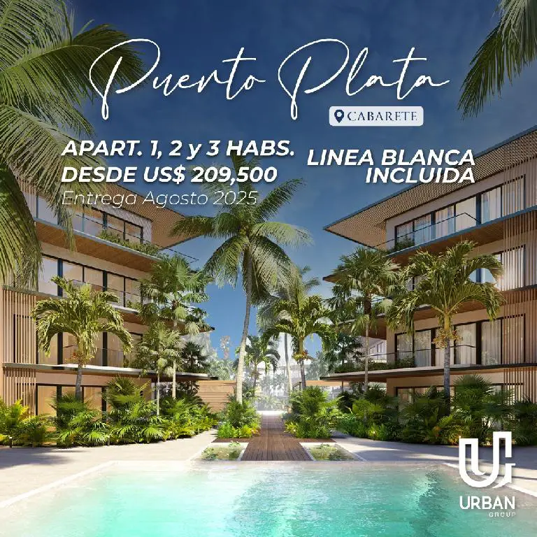 Apartamentos 1 2 y 3 Habitaciones desde 209500 en Cabarete Foto 7220148-1.jpg