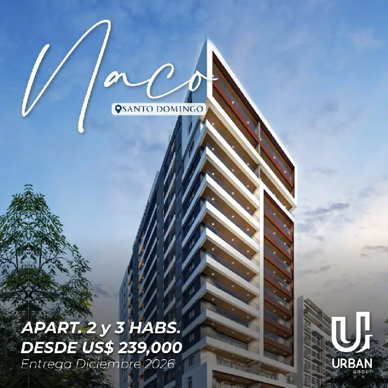 Apartamentos de 2 y 3 Habitaciones desde US239000 en Naco Foto 7220196-1.jpg