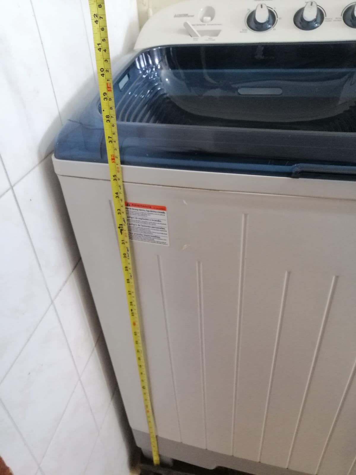 Lavadora Semiautomática Samsung WT14J4200MB de 14 Kg Blanca Foto 7220682-2.jpg