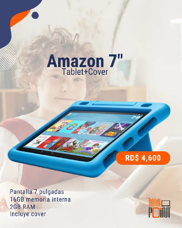 AMAZON FIRE 7 - CON COVER en Santo Domingo DN Foto 7221314-J1.jpg