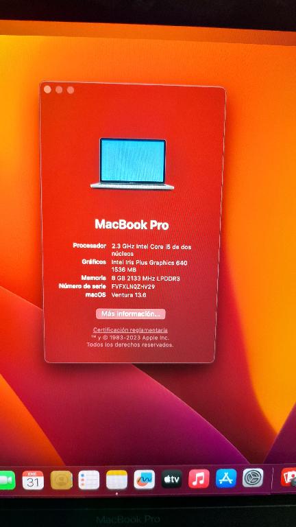 MacBook Pro 2017 en excelentes condiciones! Foto 7223780-2.jpg