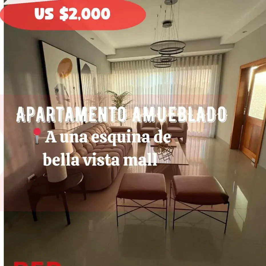 Apartamento AMUEBLADO en ALQUILER Bella Vista 1-Habitacion Hermosa Vis Foto 7223820-10.jpg