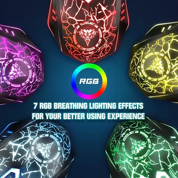 Mouse Gaming CM-50 RGB USB Luz Led Multicolor Foto 7225265-3.jpg