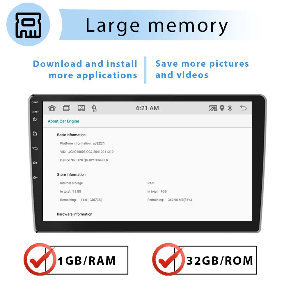 RADIO DE CARRO ANDROID DE 9 PULGADAS GPS NUEVO Foto 7226584-3.jpg