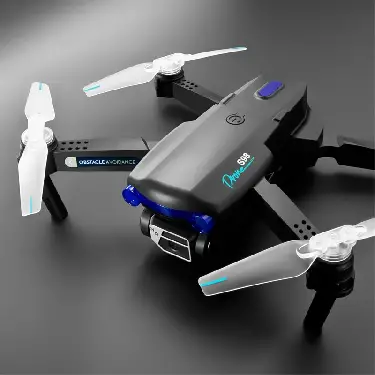 DRONES S98 CON DOBLE CAMARA 4K HD WIFI Y SENSOR ANTICHOQUE CON 2 BATER Foto 7226858-8.jpg