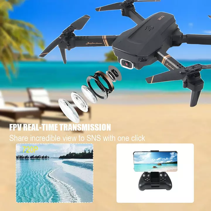 DRONES 4DRC V4 CON DOBLE CAMARA 4K WIFI CON 3 BATERIAS NUEVO Foto 7226860-3.jpg