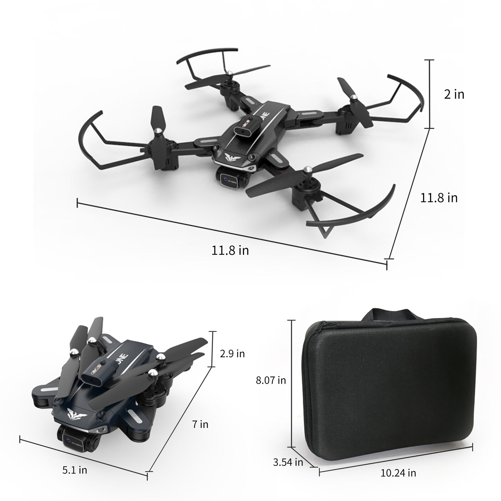 DRONES D89 CON SENSOR ANTICHOQUE Y DOBLE CAMARA 4K CON 2 BATERIAS NUEV Foto 7226864-7.jpg