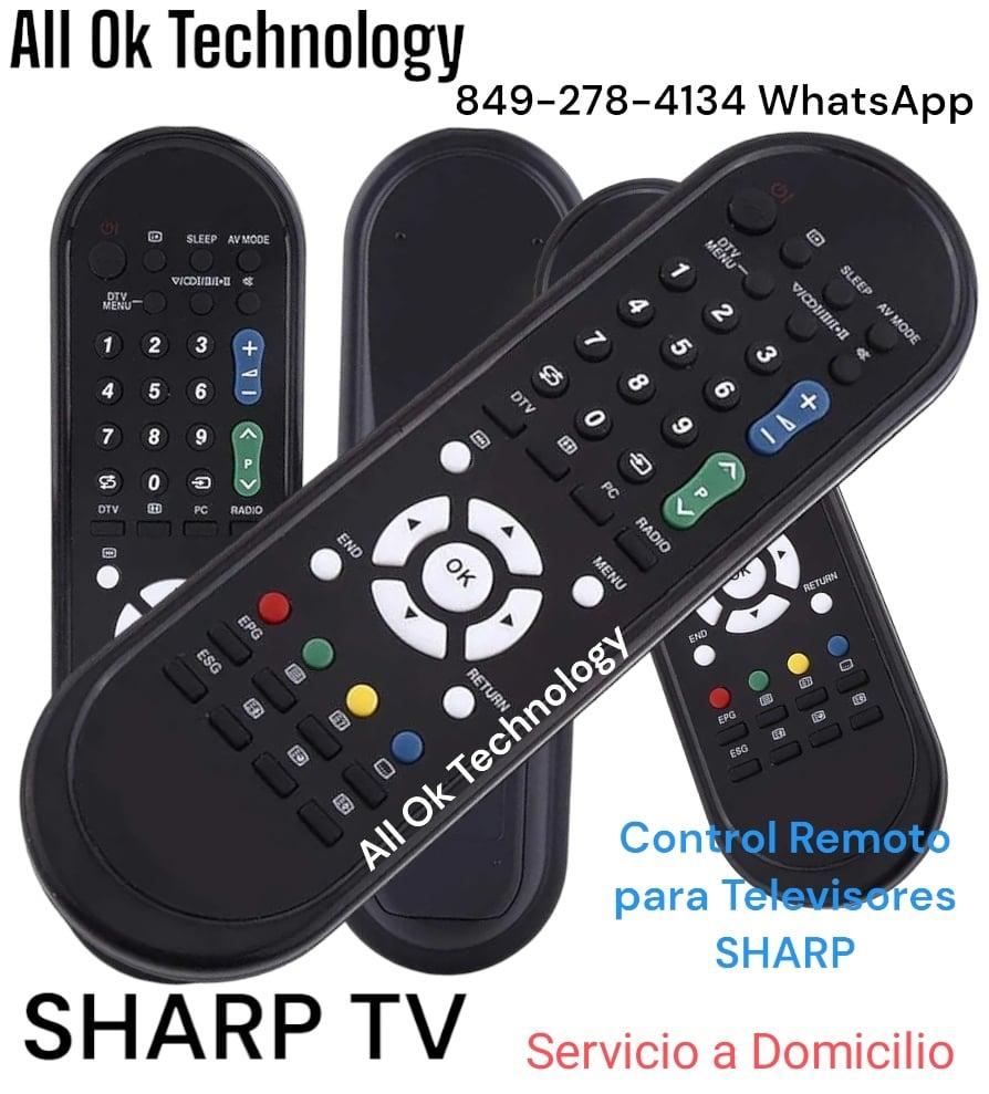 Control remoto de televisores SHARP tv  todas las marcas y tamaños con Foto 7226938-1.jpg
