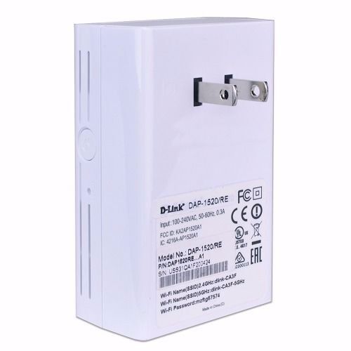 EXTENSOR DE WIFI / WIFI EXTENDER D-LINK 1520 DUAL BAND  Foto 7227688-1.jpg