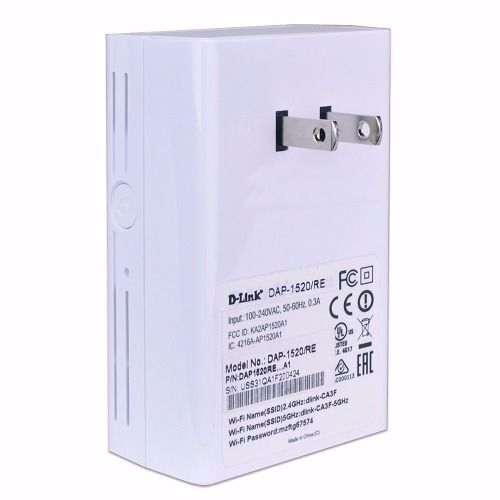 EXTENSRO DE WIFI / WIFI EXTENDER D-LINK 1520 DUAL BAND  Foto 7227688-1.jpg