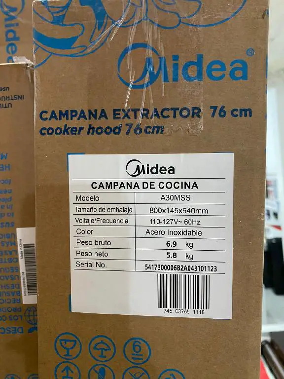 Extractor de Grasa Midea Foto 7228427-1.jpg