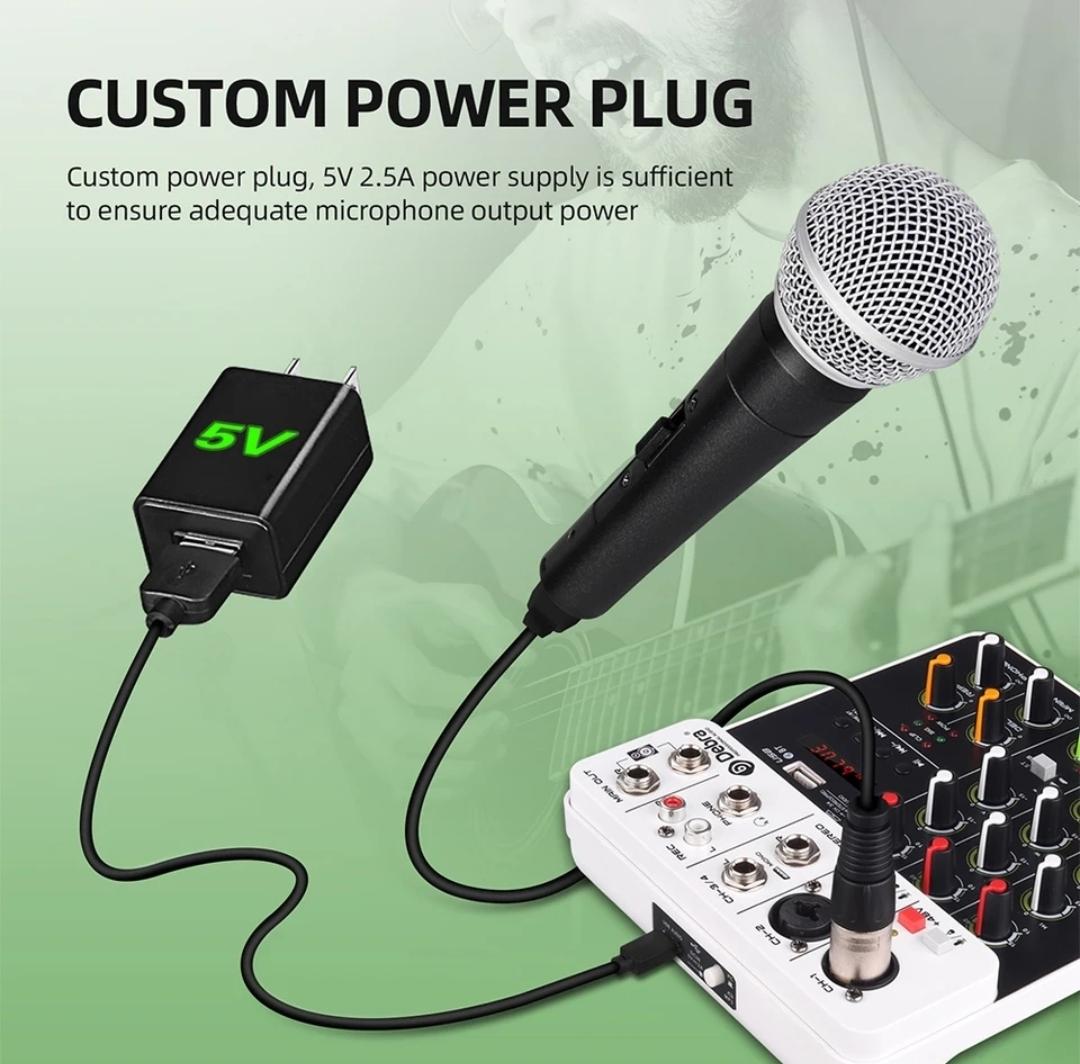 Consola mezclador de audio  4 canales con bluetooth y USB EN OFERTA  Foto 7229080-6.jpg