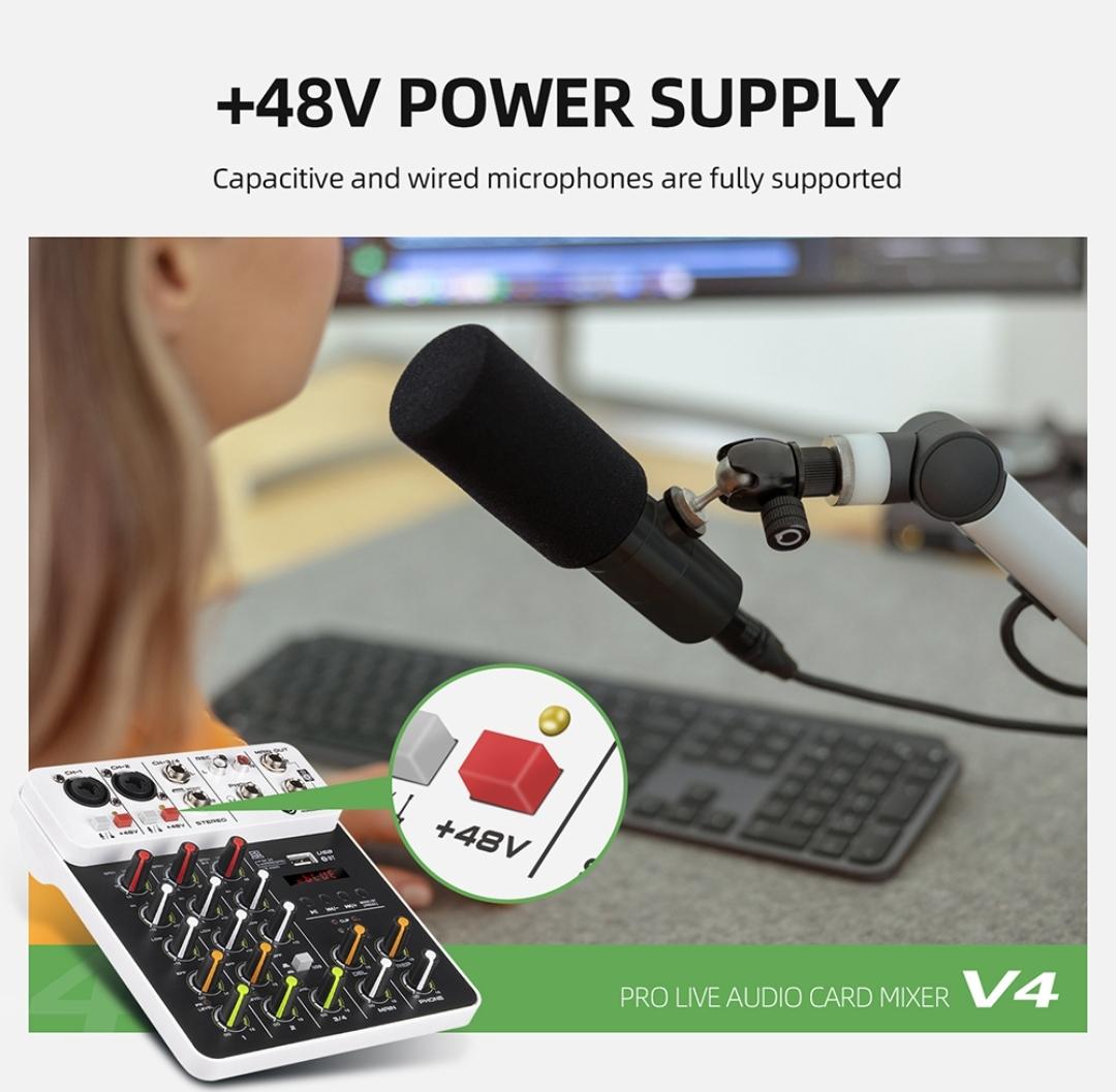 Consola mezclador de audio  4 canales con bluetooth y USB EN OFERTA  Foto 7229080-7.jpg