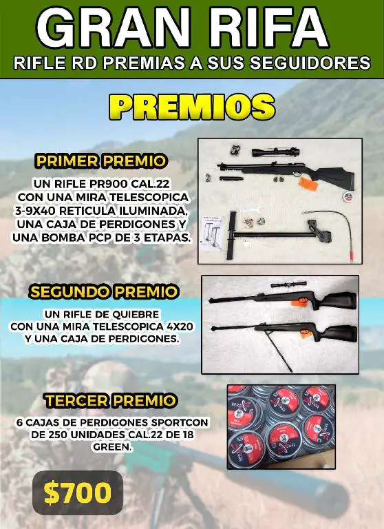 Rifle Participa en esta gran rifa. Foto 7229762-1.jpg